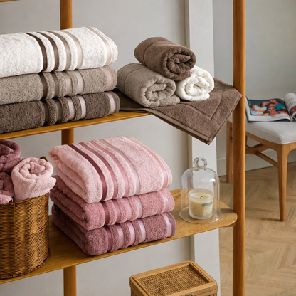 Juego Premium de 15 Toallas de Baño Súper Suaves +REGALO: 5 Toallas Faciales