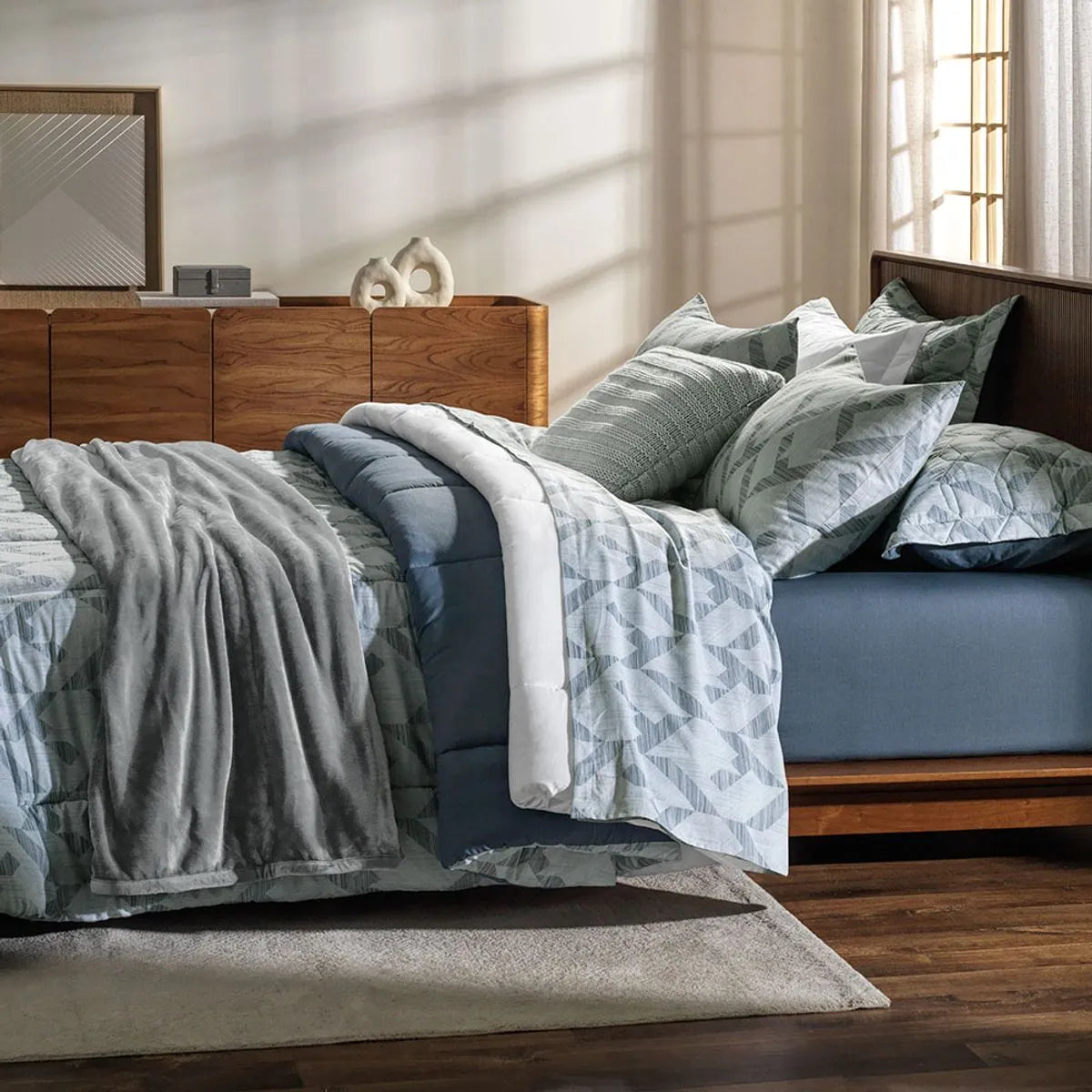 Juego de Cama Tamaño Queen 100% algodón Martin