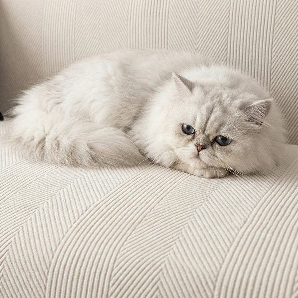 Funda de Sofá Impermeable AquaFlex GeoStretch