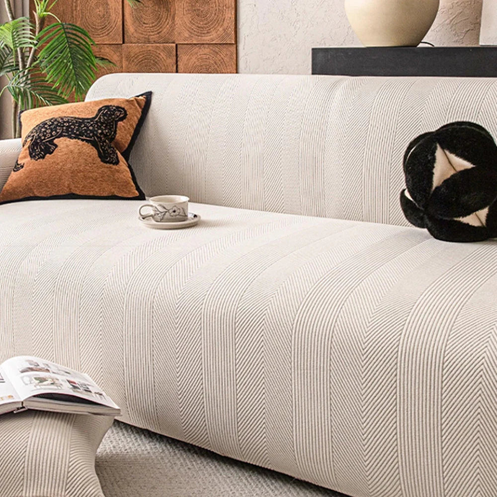 Funda de Sofá Impermeable AquaFlex GeoStretch