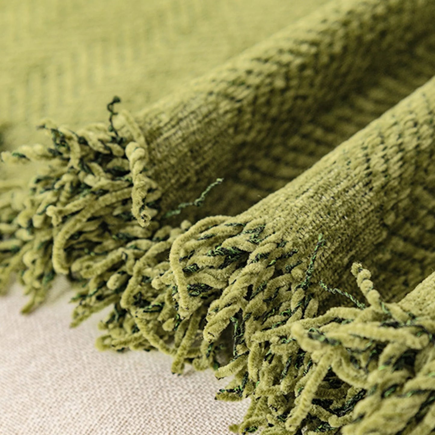 Funda de sofá de chenilla Chevron SoftGuard