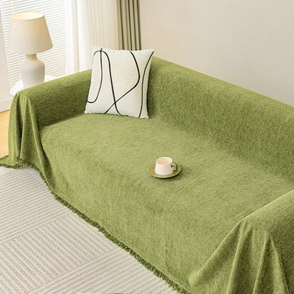 Funda de sofá de chenilla Chevron SoftGuard