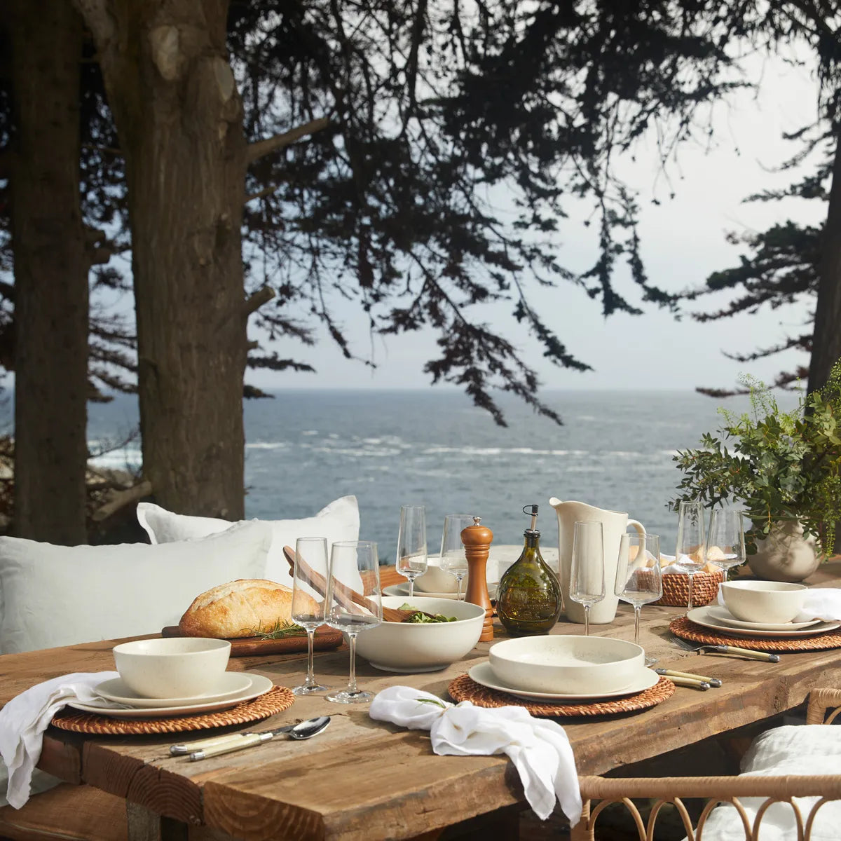 Juego de Vajilla 30 Piezas Cerámica Gres Basement Home