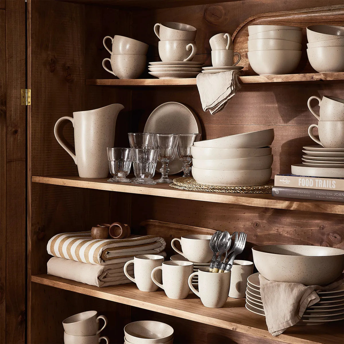 Juego de Vajilla 30 Piezas Cerámica Gres Basement Home